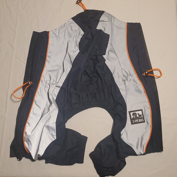 3 Peaks Reflective Dog Rain Windbreaker Coat Jacket - Picture 8 of 10
